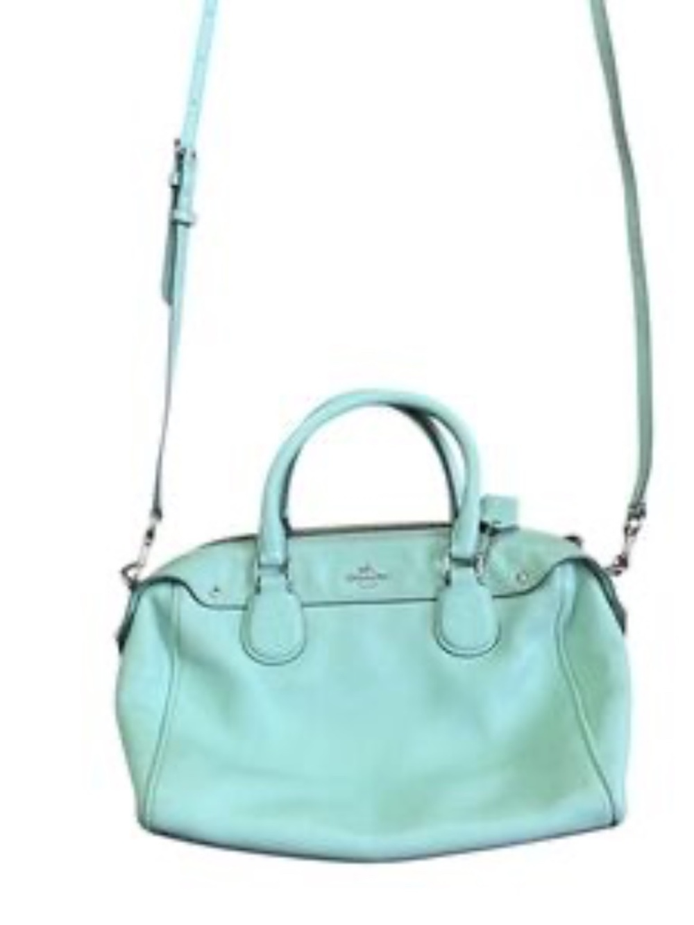 Coach Bennett Seafoam Satchel